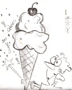 Ice Cream... Zero Calories